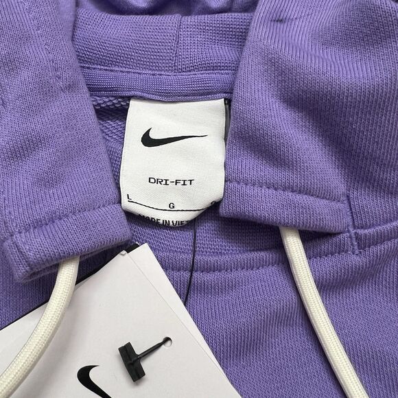 Nike Men's Liverpool FC Pullover Hoodie Standard Issue Purple DV4932 567 Large - Picture 7 of 8